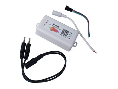 Kit Music Controller Centrlina Bluetooth Per Striscia Led Dinamica SPI Magic Col - Immagine 1 di 4