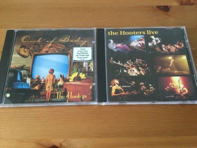 THE HOOTERS *2 CDs* - "Out of Body" (1993) & "Live" (1994) Original MCA Rec. CDs - Bild 1 von 4