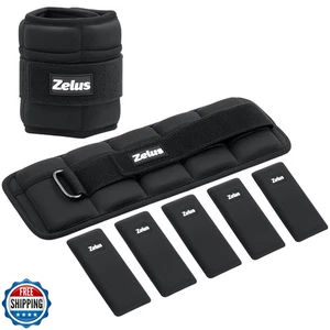 ZELUS 1 Pair Adjustable Ankle Weights, 0.8-4 lb Z-Fit Ankle Weights for Women - Picture 1 of 5