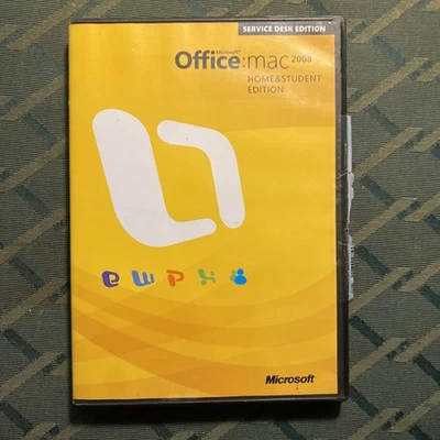 Escritorio de servicio Microsoft Office Mac 2008 edición para el hogar y estudiantes. Foto 1 de 3