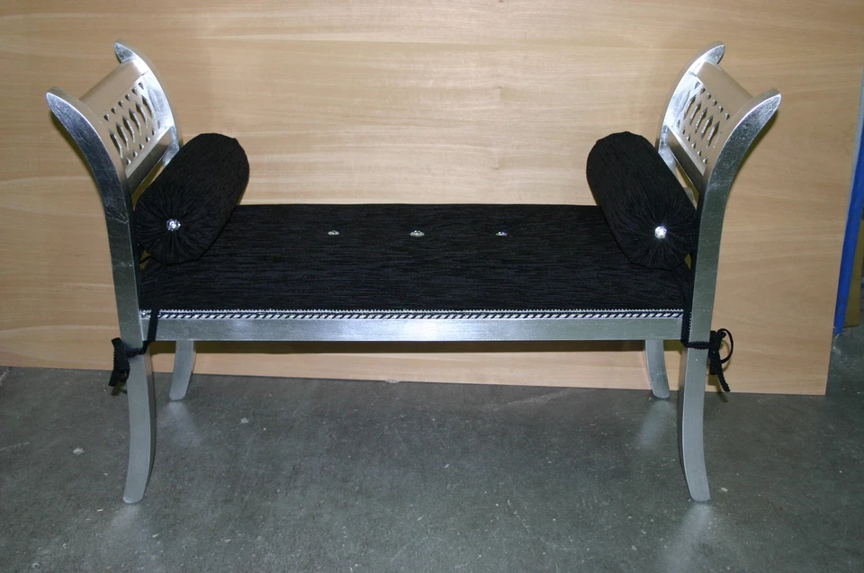 DIVANETTO DORMOUSE PANCHETTA IMBOTTITA  INGRESSO COLORE FOGLIA ARGENTO  - Immagine 1 di 1