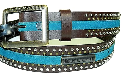 Cinturón Harley Davidson de cuero gamuza para mujer XS Foto 1 de 4