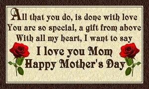 (Mothers Day Love) WALL DECOR, UNIQUE,COUNTRY, RUSTIC, HARD WOOD, SIGN, PLAQUE - Picture 1 of 1