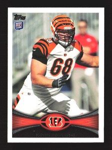 2012 Topps Football RC #193 Kevin Zeitler    Cincinnati Bengals