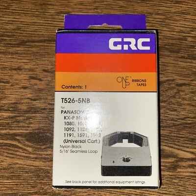 GRC T526-5NB Panasonic Dot Matrix Printer Ribbon - Image 1 of 2