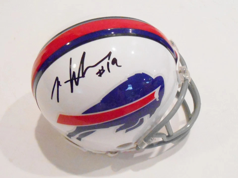 Mike Williams Signed Mini Helmet w/COA Buffalo Bills Football - Image 1 of 1