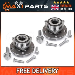 Skoda Superb / Yeti / Karoq / Kodiaq Front Wheel Hub & Bearing Kit Pair x2 - Picture 1 of 5