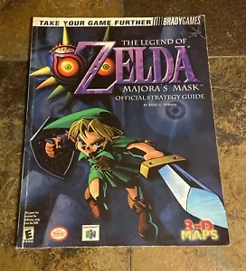 The Legend of Zelda: Majora's Mask Official Strategy Guide -* NO POSTER * - Picture 1 of 3