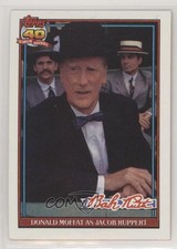 1991 Topps Babe Ruth NBC TV Movie Donald Moffat Jacob Ruppert as #5 HOF