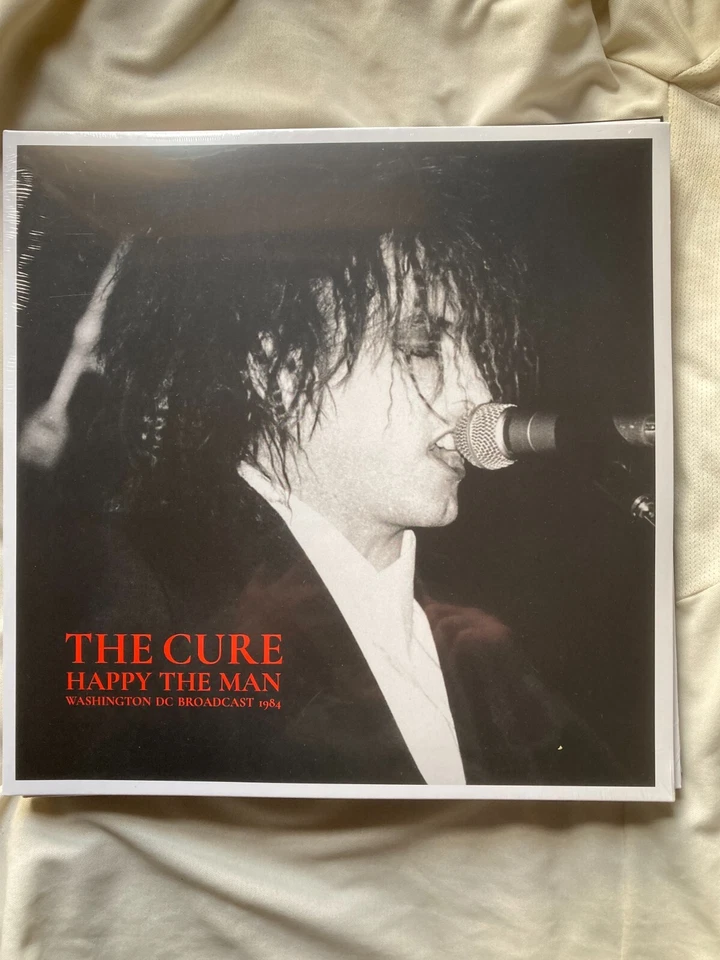 THE CURE HAPPY THE MAN WASHINGTON DC BROADCAST 1984, LTD CLEAR 2 x LP, NEW - Image 1 of 1