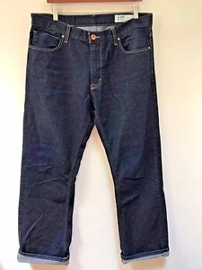 Earl Jean Boot Cut Dark BACK STAGE Wash Denim Jeans Men's sz 36 x 30 / 33 - Picture 1 of 7