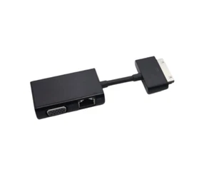 Used For HP Dock Connector to Ethernet VGA Adapter G7U78AA 762738-002 797848-001 - Picture 1 of 6