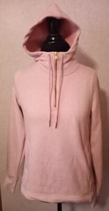 NUEVO CON ETIQUETAS Athleta XXS Acogedora Sudadera con Capucha Karma 1/4 Cremallera Sudadera con Capucha Rosa Orquídea Forrada de Felpa 632053 - Imagen 1 de 14