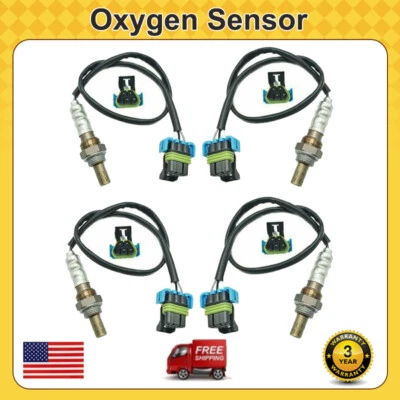 4PCS Oxygen Sensor for 2009-2011 Buick Enclave GMC Acadia Chevry Traverse 3.6L - Image 1 of 4
