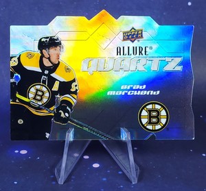 2022-23 UD Brad Marchand Allure Quartz Die Cut Refractor Boston Bruins Hockey