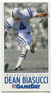 1992 GameDay #359 Dean Biasucci Indianapolis Colts - Picture 1 of 2