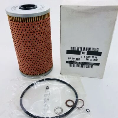 Opel Vauxhall Omega B 2.5 TD Diesel Engine Oil Filter Genuine GM 90511738 - Image 1 of 4