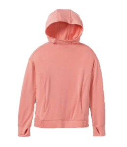 Girls' Cozy Lightweight Fleece Hooded Sweatshirt - All in Motion, Choose Color - Picture 1 of 18
