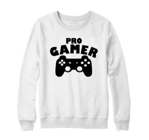 Pro Gamer Sweatshirt Computer Gaming Collection Mode Console Players Birthday - Picture 1 of 16