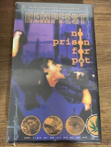 Hempfest No Prison For Pot 2002 Music VHS Seattle Herbivores Playland NEW SEALED - Picture 1 of 11