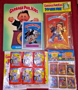 1985-'86 GPK UNOPENED LOT OF 19: NASTY NICK 6 SERIES 6 WAX PACKS POSTERS FOLDER - Picture 1 of 14