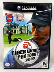 Tiger Woods PGA Tour 2003 Nintendo GameCube Complete Video Game Vintage - Picture 1 of 12