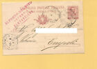 5925 Annullo Ambulante Roma Firenze 2 1905 Pontassieve Intero Postale