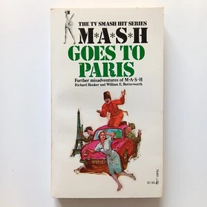 MASH Goes To Paris, TV Series (4th Print 1975) Richard Hooker, Butterworth - Bild 1 von 4
