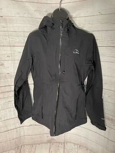 L.L. Bean TEK O2 Women’s Windbreaker Jacket Black Size S Small - Picture 1 of 7