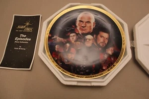 Star Trek The Best of Both Worlds Hamilton Collectors Plate with COA - Bild 1 von 1