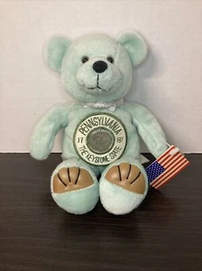 RARE Pennsylvania State Coin Collectable Plush Bear “The Keystone State” - Picture 1 of 6