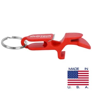 SHOTGUN SCHLÜSSELANHÄNGER | Bierbong für Dosen | 3er Pack | Rot | MADE IN USA  - Bild 1 von 4
