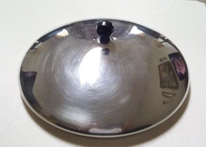 Coperchio pentola padella acciaio inox Farberware vintage 12,25" OD 11,5" ID 3,5" H usato ottime condizioni - Foto 1 di 7