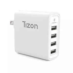 4 PORT USB WALL CHARGER - Picture 1 of 2