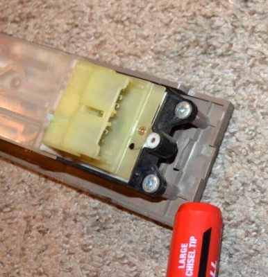 1990-1995 TOYOTA 4 RUNNER 4RUNNER MASTER POWER WINDOW SWITCH DRIVER BAD REAR TAB Foto 1 de 4