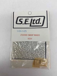 Scale Equipment Limited SE LTD #25030 Shop Rags 1/24 Scale NIP - Picture 1 of 1