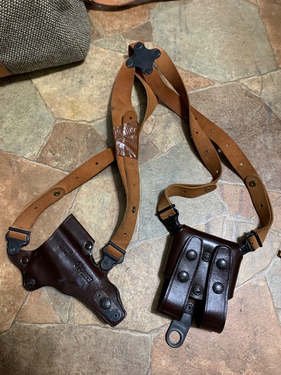 GALCO ホルスター L819T 202 L819T SCL24 レザー Galco Shoulder Hunting Gun Holsters for GLOCK for sale - eBay