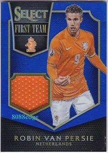 2015-16 SELECT SOCCER FIRST TEAM SWATCH: ROBIN VAN PERSIE #99/99 NETHERLANDS 1/1 - Picture 1 of 1