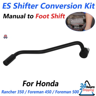 For Honda Foreman Rancher 350 450 500 ES Manual To Foot Shift Conversion Bolt On Foto 1 de 4