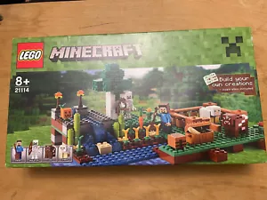 LEGO MINECRAFT THE FARM 21114 Set Costruzioni Giocattoli Bambini Nuovo Boxato Completo Età 8+ - Foto 1 di 5