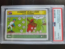 2003 BAZOOKA COMICS ROGER CLEMENS #14 PSA 10 GEM MT POP 6