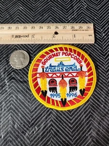 Vintage Patch - Boy Scouts Trails End Gourmet Popcorn 1995 1996 FREE SHIPPING!! - Picture 1 of 2