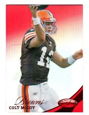 2012 Certified MIRROR RED #33 Colt McCoy SERIAL #25/250 CLEVELAND BROWNS