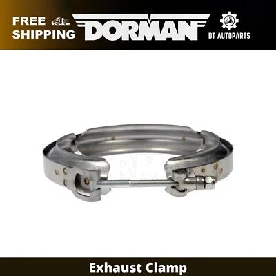 For 2010-2016 Crane Carrier Low Entry Dorman Exhaust Clamp 2011 2012 2013 2014 - Image 1 of 4