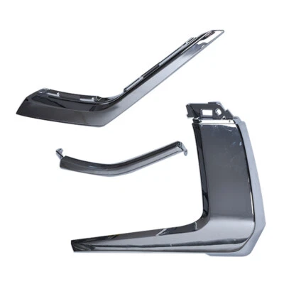 Parachoques delantero Labwork moldura cromada izquierda para Mitsubishi Outlander 2016-2019 Foto 1 de 4