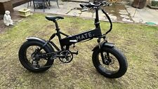 Mate X 750 Electric Bike (black )