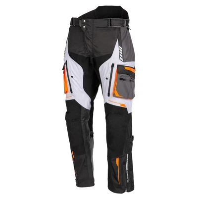 Tourmaster Highlander WP Black/Orange Motorcycle Pant Men's Sizes LG & 2X - Image 1 of 2