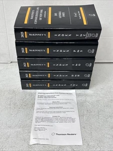 McKinney’s Consolidated Laws Of New York Annotated 2025 GENERAL INDEX A-Z - Picture 1 of 13