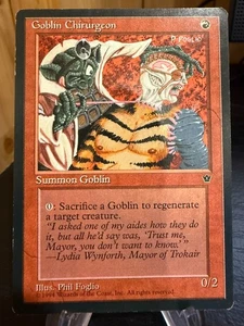 MTG Magic the Gathering Fallen Empires Goblin Chirurgeon - Picture 1 of 2