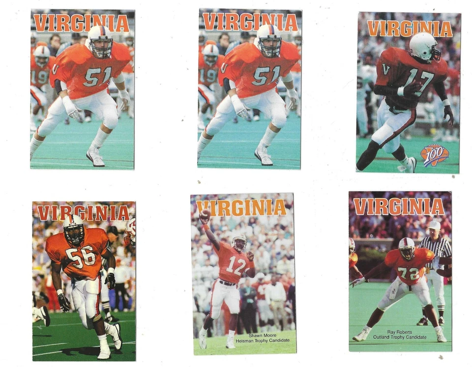 VIRGINIA CAVALIER FOOTBALL   SCHEDULE    /   87 - Image 1 of 1